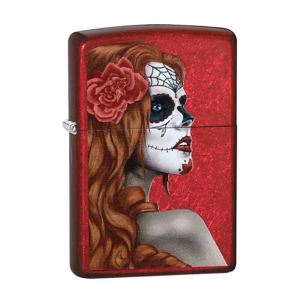 Encendedor Zippo Día de Muertos Niña 28830