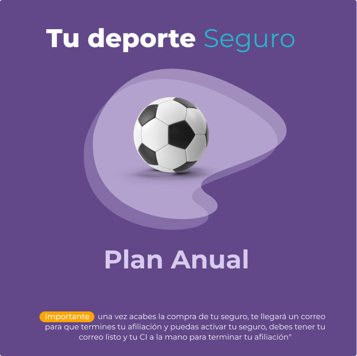 Tu Deporte Seguro - Plan Premium Anual