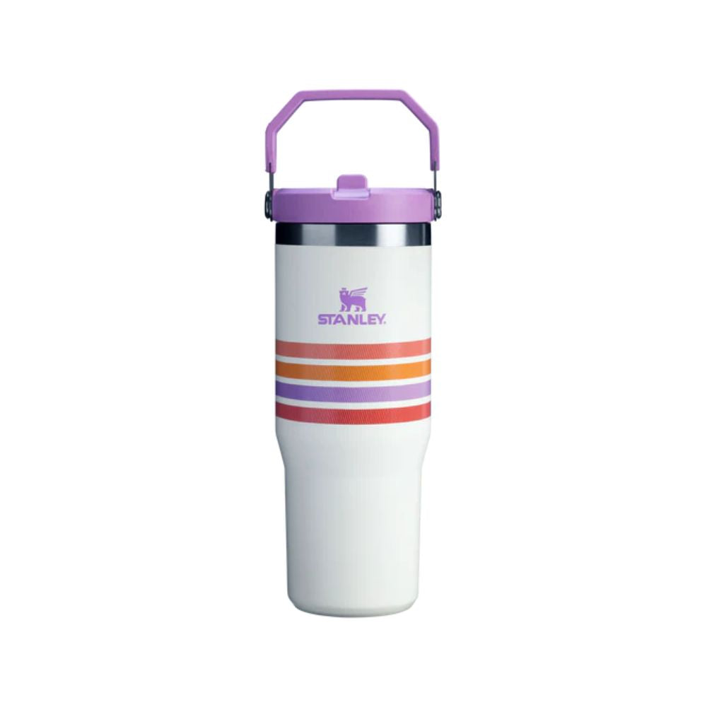 Tumbler Térmico Stanley Flip Straw 890 ml Stanley Lilac Stripe