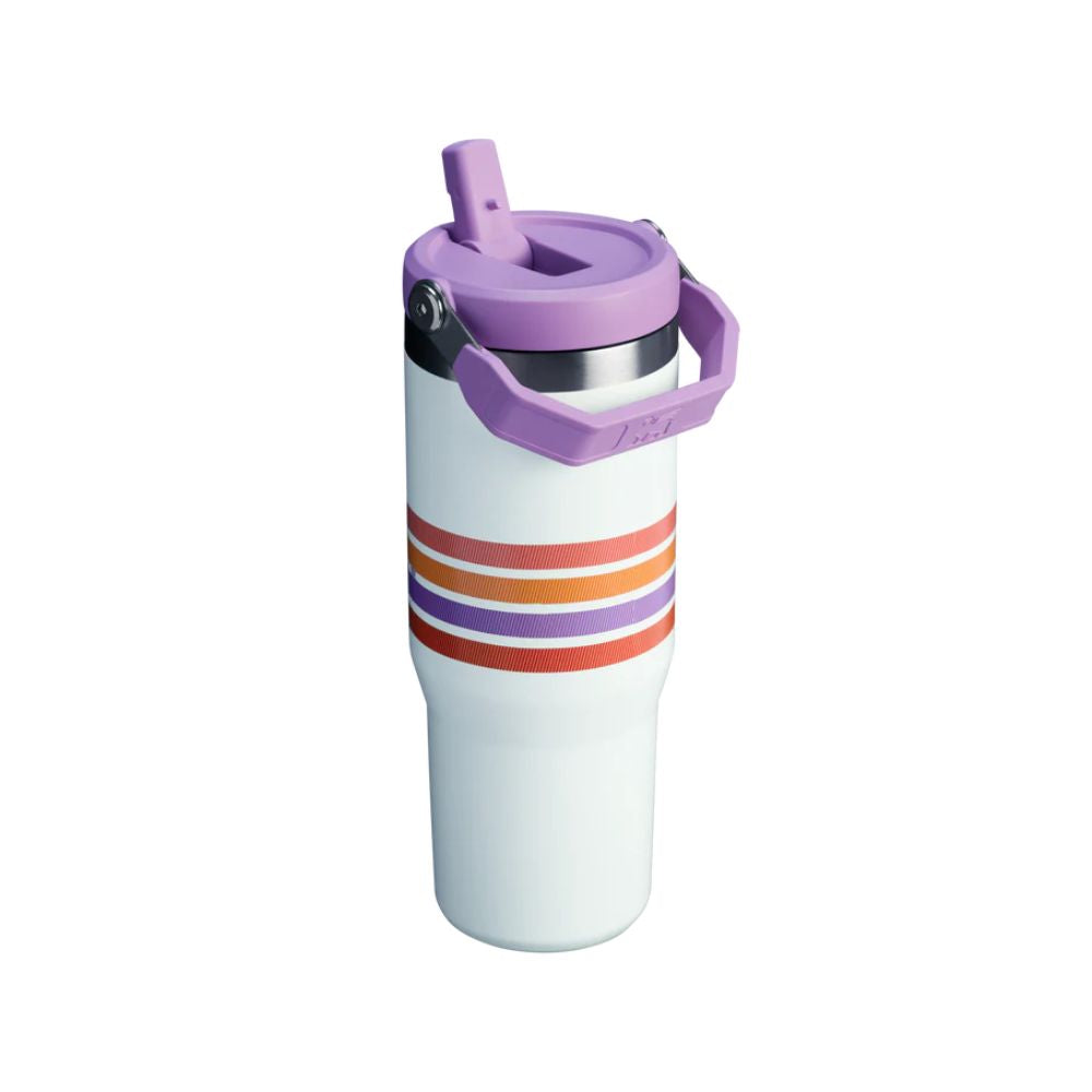 Tumbler Térmico Stanley Flip Straw 890 ml Stanley Lilac Stripe