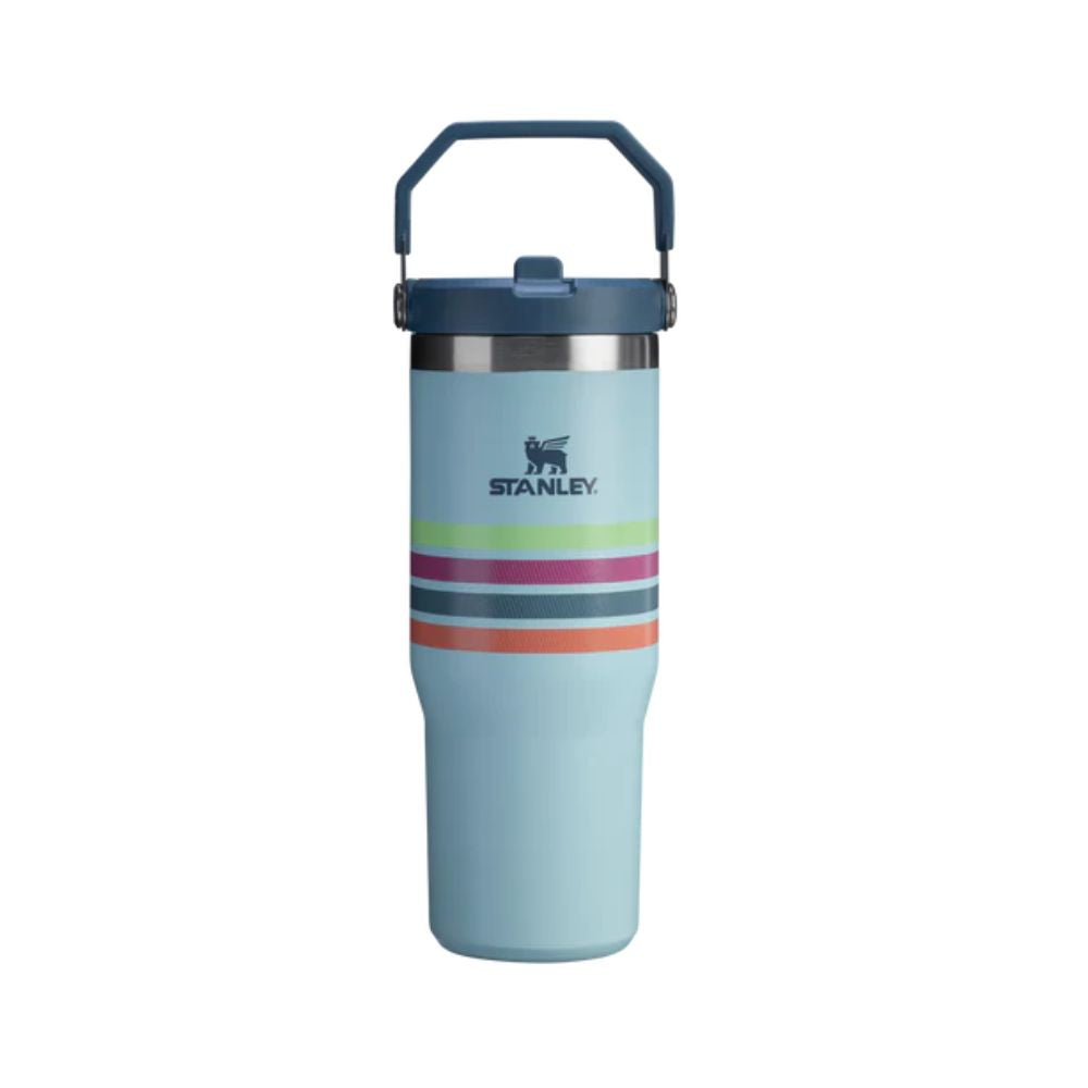 Tumbler Térmico Stanley Flip Straw 890 ml Stanley Seafoam Stripe