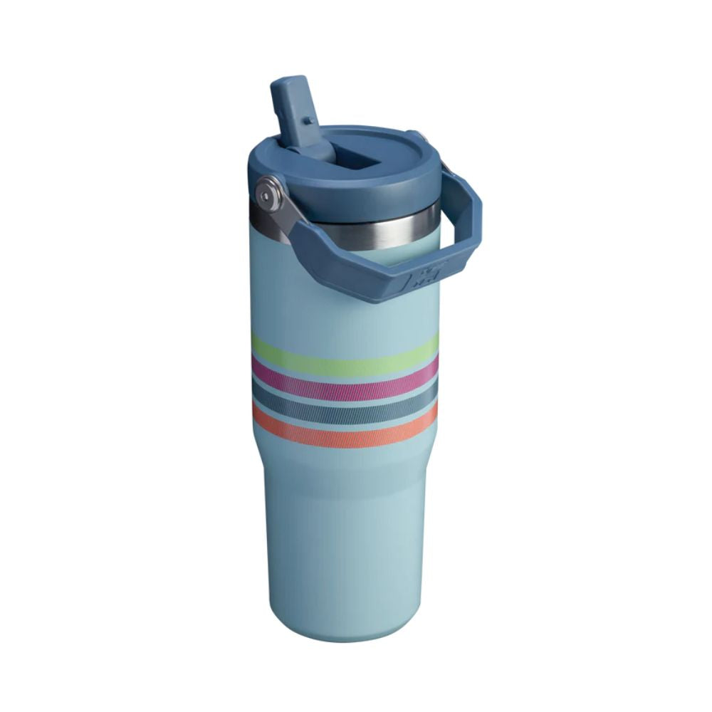 Tumbler Térmico Stanley Flip Straw 890 ml Stanley Seafoam Stripe